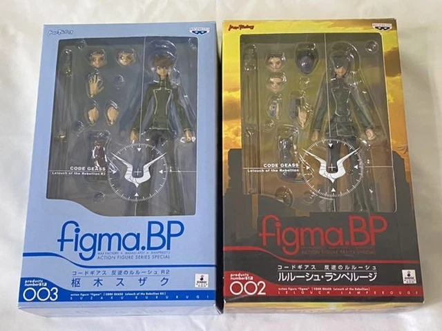 CODE GEASS FIGMA BP Suzaku Kururugi Lelouch Lamperouge Figura Set de 2 ...