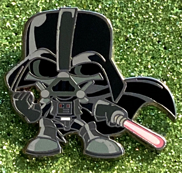 Disney Wdw 2015 Cute Star Wars Characters Stylized Mystery Pouch Darth Vader Pin
