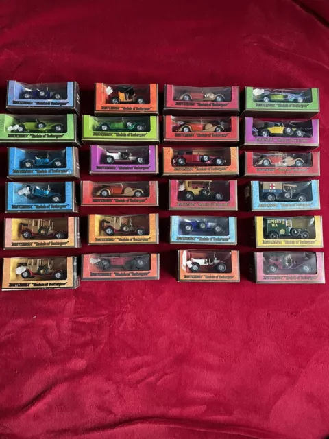 Matchbox Models Of Yesteryear Collection - Job Lot Of 24