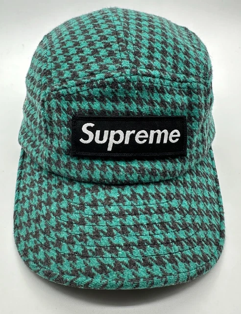 Supreme Featherweight Wool Camp Cap (FW17) Teal