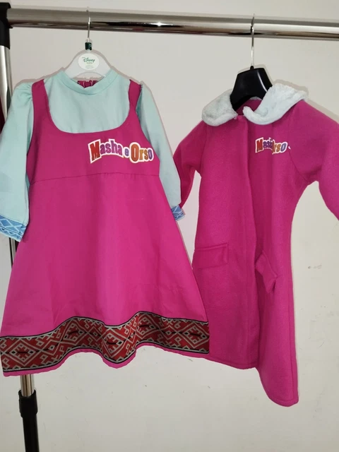 VESTITO PER CARNEVALE Da Bambina Masha E Orso Ottime Condizioni TG 1 3anni E2 EUR 15 00 PicClick IT