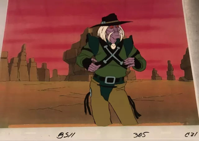 BRAVESTARR Original Production  Animation Art Cel Filmation