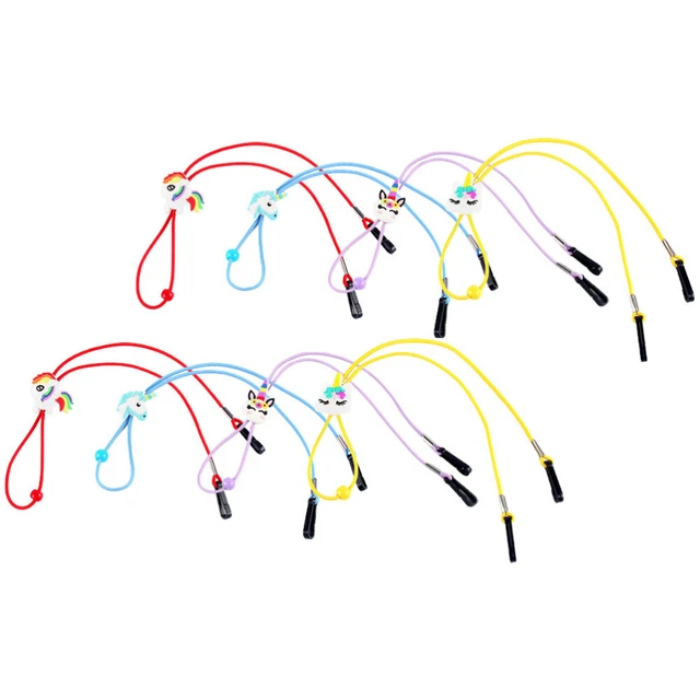 8 Pcs Chic  Exquisite Eye Glasses Straps Toddler Glasses Strap for Children Kids