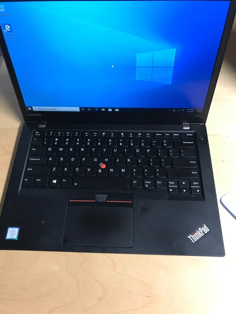 14"LenovoThinkPad T470s Core i5-7300U@2.60GHz ,8GB RAM,256SSDWin 10 Touchscreen