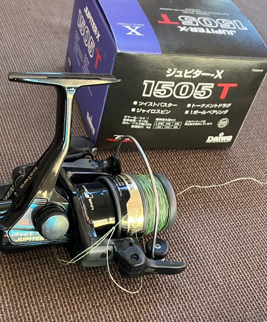 DAIWA JUPITER Z 1505T Spinning Reel with Box and paperwork VGUC $24.99 -  PicClick