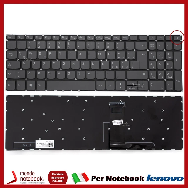 Clavier AZERTY Français D’origine Pour Lenovo V15-IGL (82C3 / 82NN) – Neuf