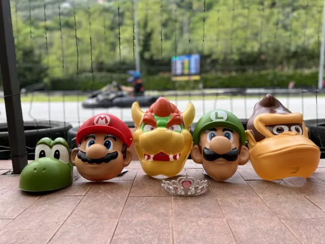 MASCHERE SUPER MARIO Bros (Mario, Luigi, Bowser, DK, Yoshi) EUR 69,00 -  PicClick IT