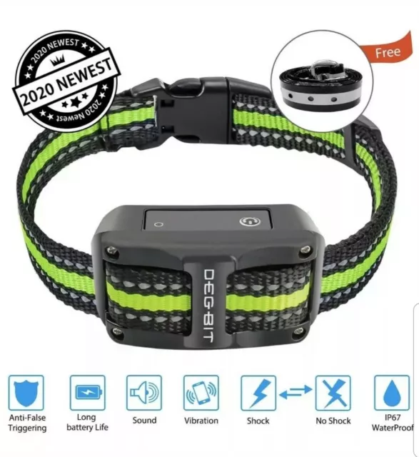 DB Degbit Bark Collar with Intelligent Dual Correction Modes