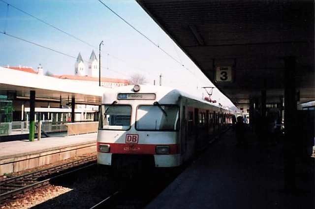Foto BR 420 144-7 Freising Tram 29.03.1998 ca. 9x13cm H4387a