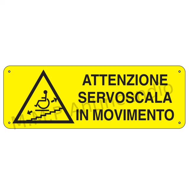 Indigos Ug – Adesivo – sicurezza – attenzione – caution Men at work Safety Sign 600 mm x 400 mm – Adesivo per ufficio – Company – School – hotel