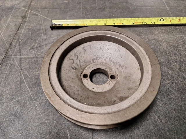 McCulloch Supercharger Crank Pulley 1955 To 1957 THUNDERBIRD McCulloch Supercharger Crank Pulley 1955 To 1957 THUNDERBIRD