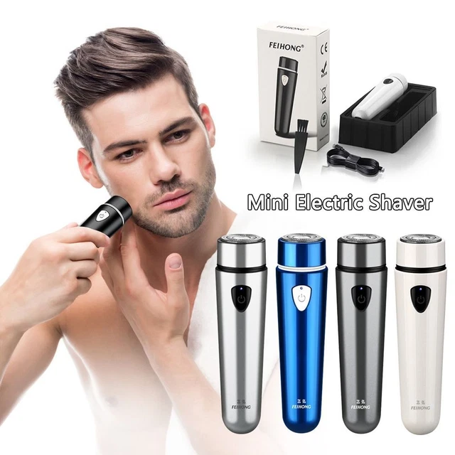 Láminas afeitadora de pelo máquinas de afeitar barra de lavado mini afeitadora eléctrica