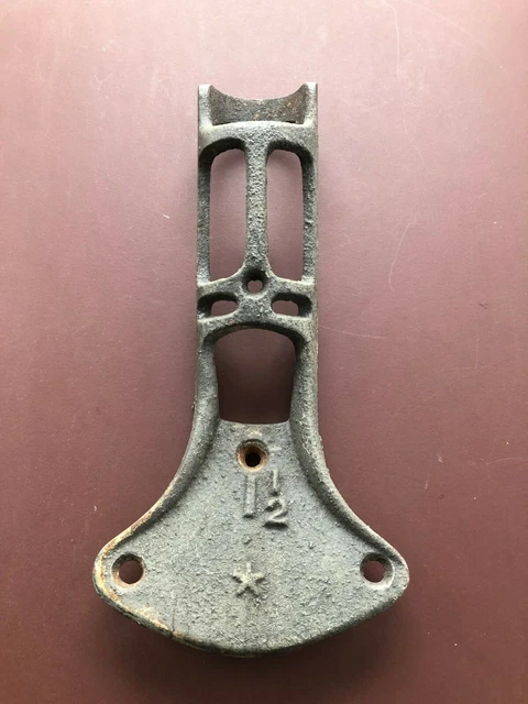Old Flag Pole Galvanized Bracket/Banner Holder 1 1/2 {Heavy Piece}