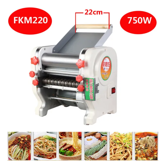 3mm/9mm Electric Pasta Press Maker Noodle Machine Dumpling Skin 750W  220V