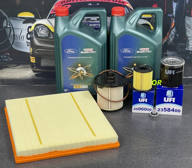 TRANSIT CUSTOM 2016 2.2 TDCI Oil Air Fuel Service Kit ** GENUINE FORD