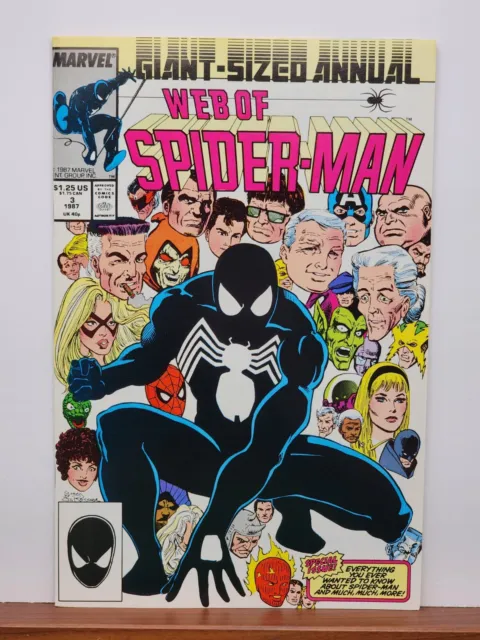 ANNUAL WEB OF SPIDER-MAN 3 1987 Marvel 9.4 HIGH GRADE 4461