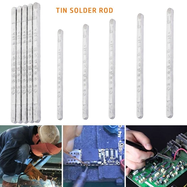 Low Melting Point Tin Solder Rod Sn63A 63/47 Solder Strip Welding Rod  Repair