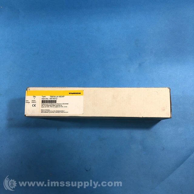 TURCK TBENL416DXP COMPACT Multiprotocol I/O Module for FNFP