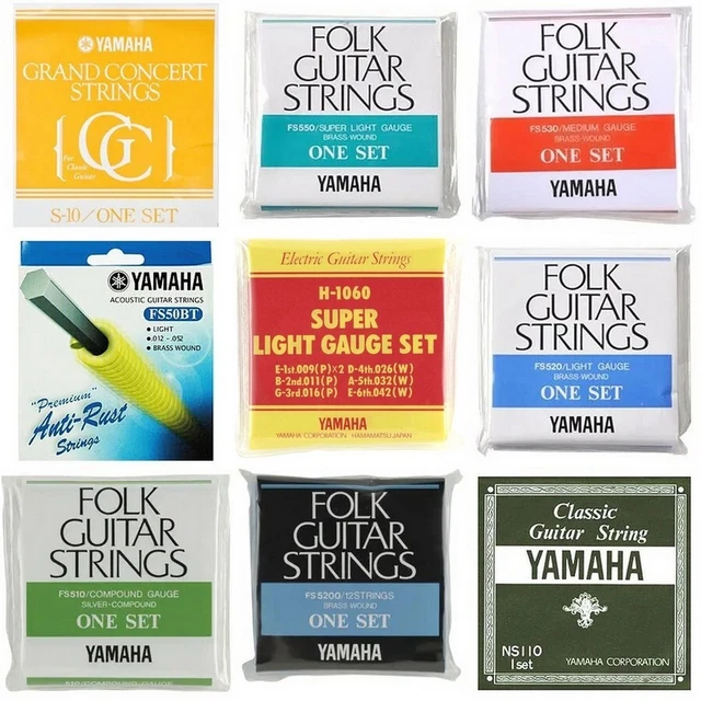 YAMAHA GUITAR STRINGS (*Full Change Set) 20.23 PicClick
