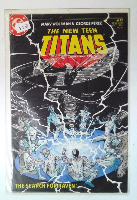 The New Teen Titans #2 DC Comics (1984) FN+ 2nd Series 1st Print Comic Book