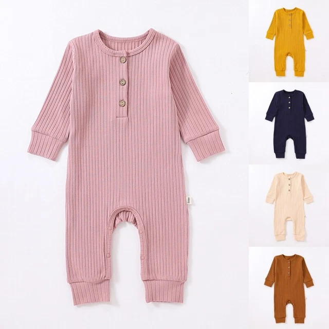 Newborn Bodysuit Long Sleeve Jumpsuit Baby Party One Piece Cute Romper Loose