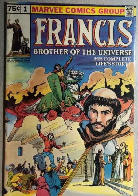 FRANCIS Brother of the Universe #1 (1980) Marvel Comics FINE+