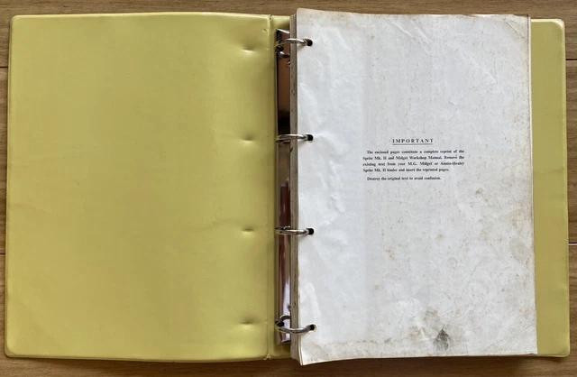 Mg Midget & Austin Healey Sprite Workshop Manual 3