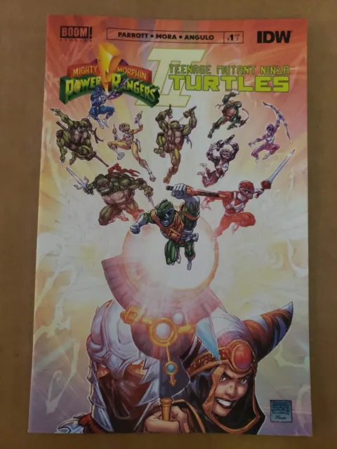 Mmpr Teenage Mutant Ninja Turtles II #1 Deluxe Edition Variant CARD 9