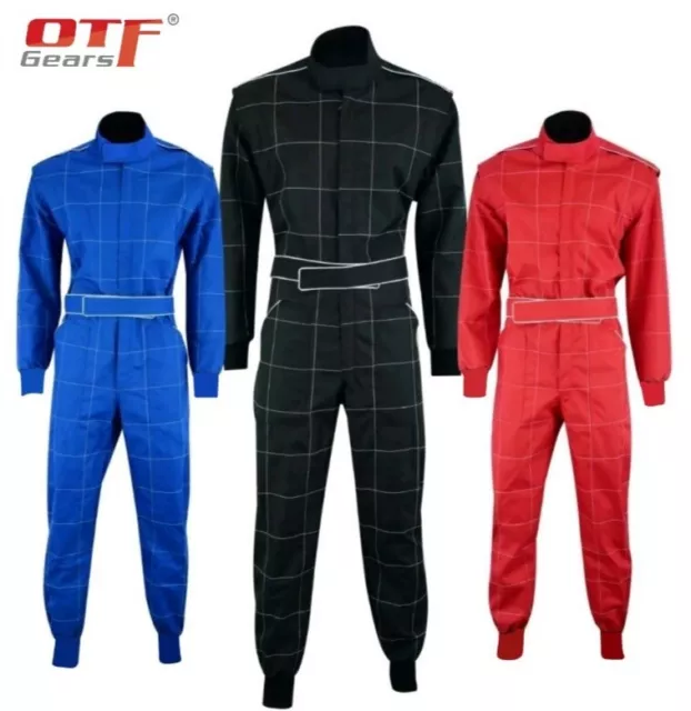 GO Kart Hobby Single Layer Race suit Black-Red-Blue New-All sizes /  Offer Price