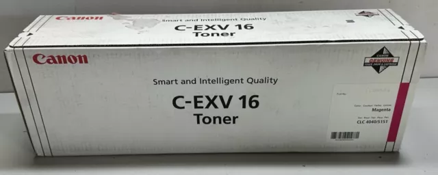 Original Canon Toner C-EXV16 CEXV16 Magenta CLC 4040 5151 OVP