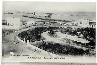 La Jetty Delure Casablanca Morocco CPA Postcard MA497