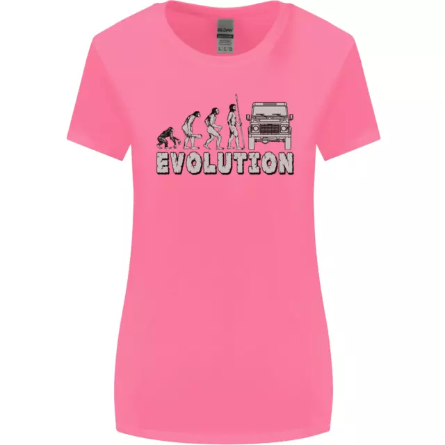 T-shirt 4X4 Evolution Off Roading divertente da donna taglio più largo 3