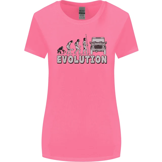 T-shirt 4X4 Evolution Off Roading divertente da donna taglio più largo 3