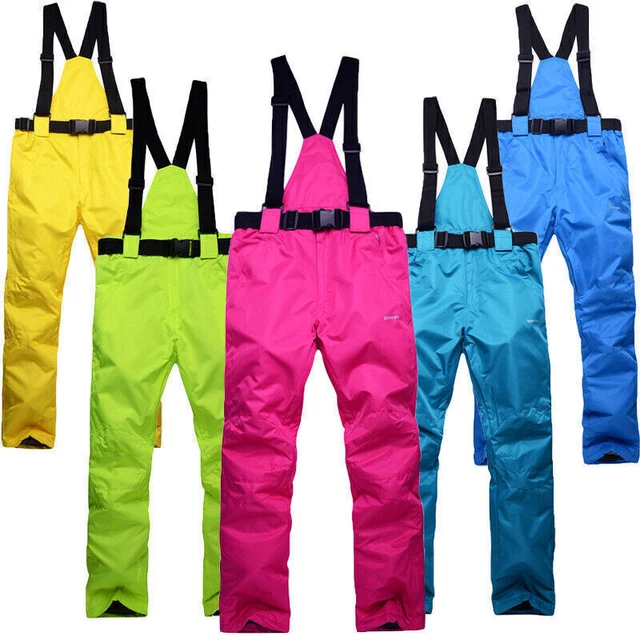 EXTRA DICK Herren Damen Skihose Winterhose Thermohose Hose Latzhose Schneeh J3H4