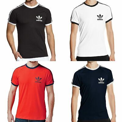 Adidas Mens T shirt Originals California Short Sleeve Top Small Medium Large XL