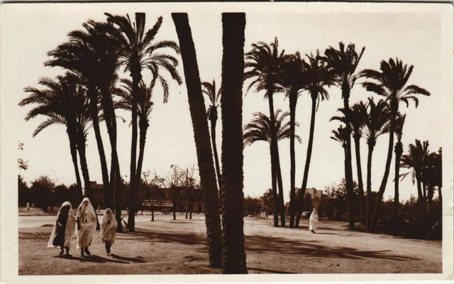 CPA AK MAROC MARRAKECH Place du Sept (10572)