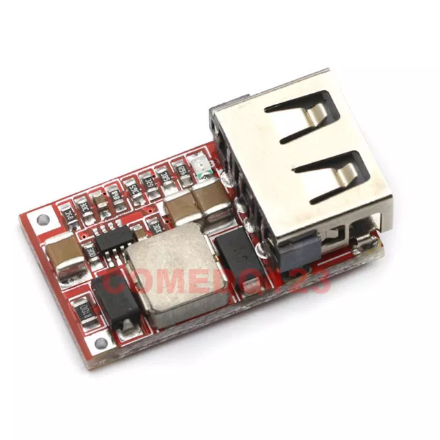 Fine 6-24V 12V/24V to 5V 3A CAR USB Charger Module DC Buck step down Converter