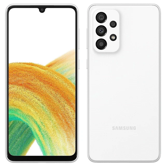 Samsung Galaxy A33 5G 128 Go 6 Go ram dual sim Bleu clair assez bon état gara...