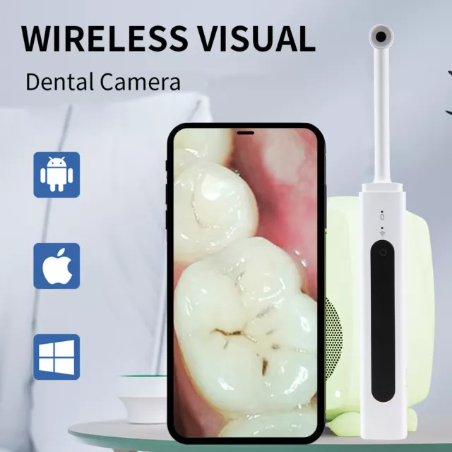 Oral Dental Intraoral Camera Endoscope Wifi Wireless Clear Image Type-C