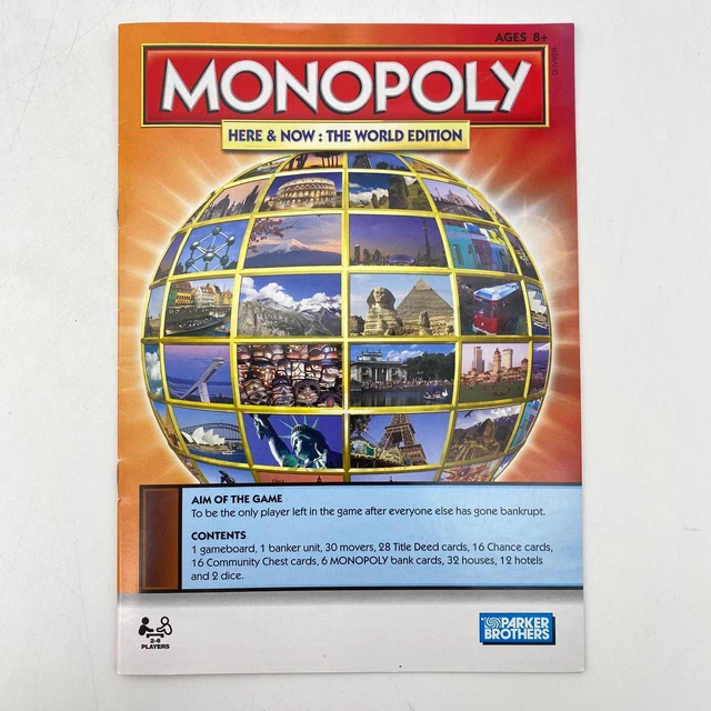 Hasbro Monopoly World Edition Rules FOR SALE PicClick UK hasbro-monopoly-world-edition-rules-for-sale-picclick-uk