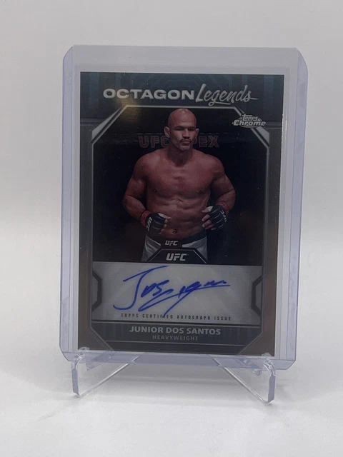 Octagonal Legend 2024 TOPPS CROMATO UFC Octagon Legends Autografo Junior Dos Santos OLA ...