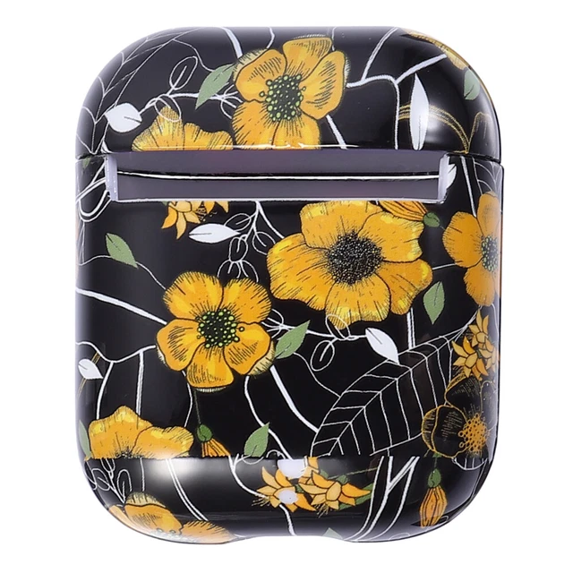 Floral Headphone Skins Earphone Case Travel Ear Plugs Portable