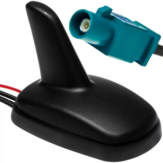 Premium Shark GPS Gsm Fm Toit Antenne Amplificateur Radio Fakra pour Véhicules
