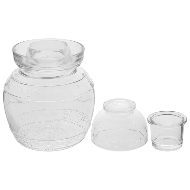 Pesi In Vetro Per Fermentazione Con Manico – Set 4 Pezzi, 170g, Per Barattoli Bocca Larga - 3