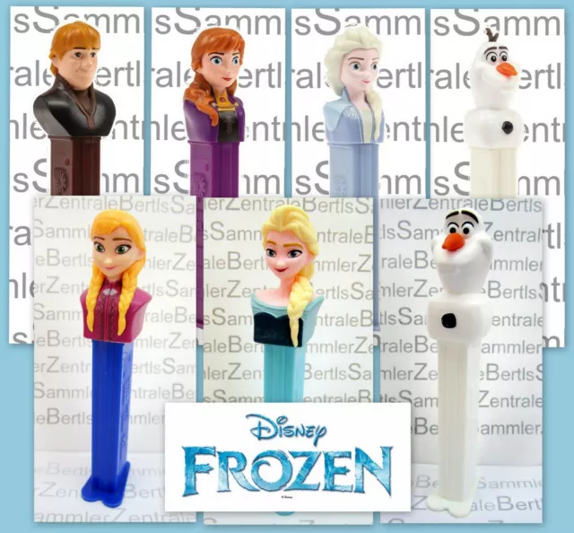 PEZ - FROZEN - EISKÖNIGIN - ANNA - ELSA - OLAF - KRISTOFF - Please select !!!