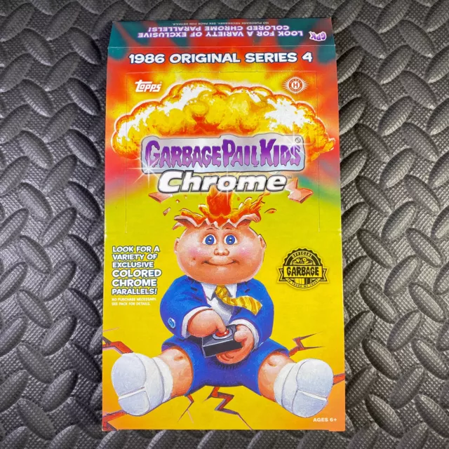 Garbage Pail Kids 2021 Chrome 4Th Series 4 Empty Hobby Display Box Topps