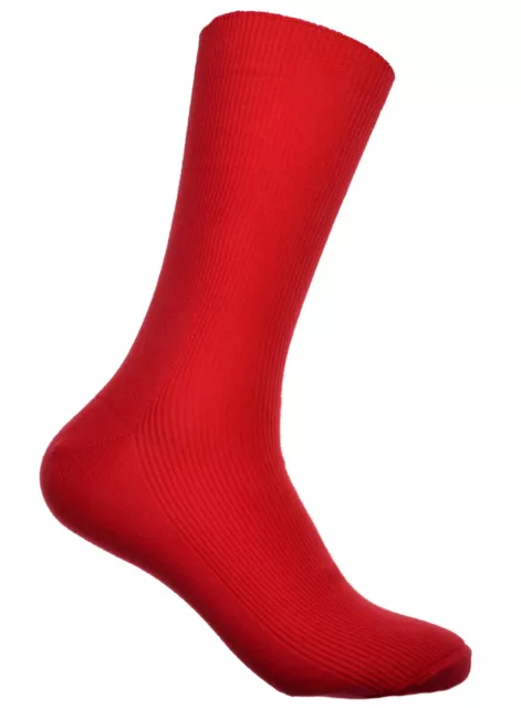 WB Socks Men's Red Socks 3 pairs per pack