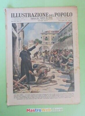 Illustrazione del Popolo 20 Settembre 1941 WW2 Olmi Aldo Raimondi Auto Elettrica 