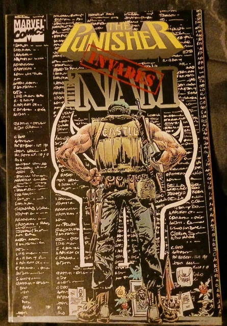 PUNISHER INVADES THE 'NAM First Edition Joe Kubert Marvel 1994