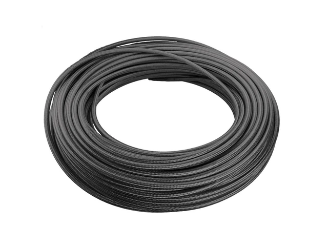 Tubo in teflon AN10 JIC 1/2" con rete in acciaio nero tubo olio-carburante